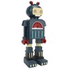 Blue Retro Robot Classic Anti Aging Robot Figurine Elaborately Crafted