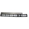 2pcs Matte Black 3500HD 3500 HD Nameplates Emblems Badges Plastic