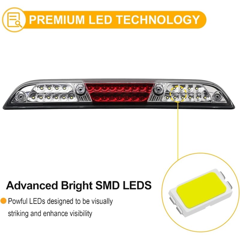 SP LED 3rd Third Brake Cargo Light For 2015-2020 Ford