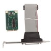 PCIe Parallel Port Expansion Card MiniPCIE CH382L 1P DB 25