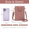 Constlia Smartphone Shoulder Women's Lightweight Wallet, Cross-body Smartphone Pouch, Vertical,