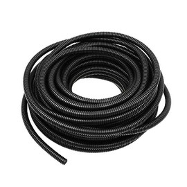 MR DJ DSLT14 20 feet 1/4" 20’ split loom tube polyethylene pe high temperature DJ, automotive, marine, industrial electrical wire & cable conduit
