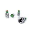 Gatuida 4pcs Valve Stem Caps for Car Tyres Pressure Monitor