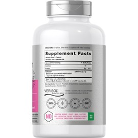 Horbäach Skin Rejuvenator with Verisol | Bioactive Collagen Peptides | 200 Caplets | Non-GMO, Gluten Free Supplement