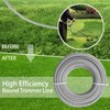 DY.2ten Heavy Duty Nylon - Steel Grass Trimmer Line 0.095in