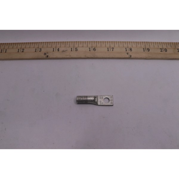 Burndy One-Hole Lug Compression Connector 4 AWG 3/8" Stud Size