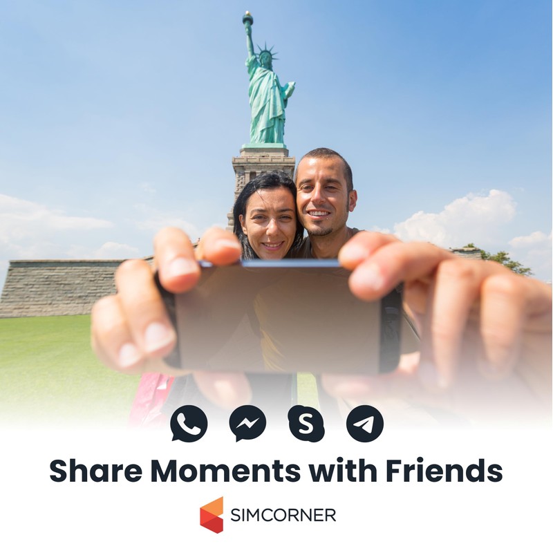 USA Travel SIM Card (5G/4G Data,16 Days) - 3-in-1 Data