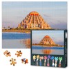 99 Domes Mosque Puzzles for Adults 1000 Pieces, New Landmark