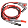Multimeter Test Leads Kit Brass PVC PA Durable Wearable 4mm