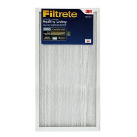 Filtrete 14x24x1 AC Furnace Air Filter, MERV 13, MPR 1900, Premium Allergen, Bacteria & Virus Filter, 3-Month Pleated 1-Inch Electrostatic Air Cleaning Filter, 2-Pack (Actual Size 13.81x23.81x0.78 in)