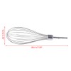 Yziss Electric Egg Beater Accessories Frother Mixer Whisk Stainless Steel