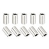 PATIKIL 304 Stainless Steel Spacer, 10 Pcs Round Metal Spacer