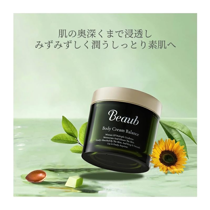 BEAUB 4580559800512 Body Cream Balance 6.0 oz (170 g), 2