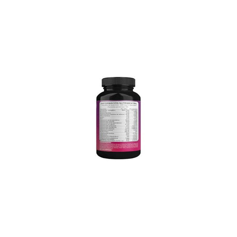 Multivitamínico Mujer 360 Cápsulas Vitaminas Colágeno Maca Energía Piel Cabello