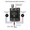 50W+50W BT 5.1 Wireless Audio Power Amplifier Portable Sound Amplifier