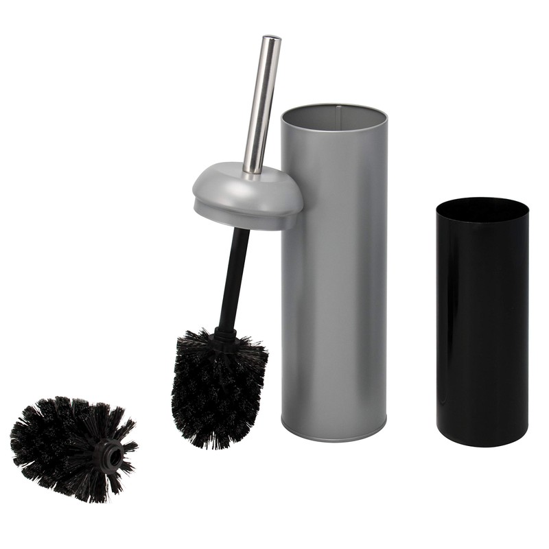 bremermann Rialto Toilet Brush Stand Stainless Steel / Metal (Grey)