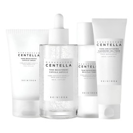 Skin1004 Madagascar Tone Brightening 4 Kit Reduccion Manchas Todo Tipo De Piel Día/noche