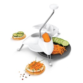 Metaltex 251620 Rallador Giratorio Julienne