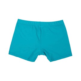 Destira Pantalones cortos de compresión para gimnasia, pantalones cortos deportivos para bailar, Turquesa, 5