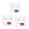 Ipetboom Beginner's Eyelash Extension Training Kit 3pcs Face Models Beauty