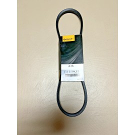 CONTINENTAL V-Belt: A38, 40 in Outside Lg, 1/2 in Top Wd, 0.313 in Thick