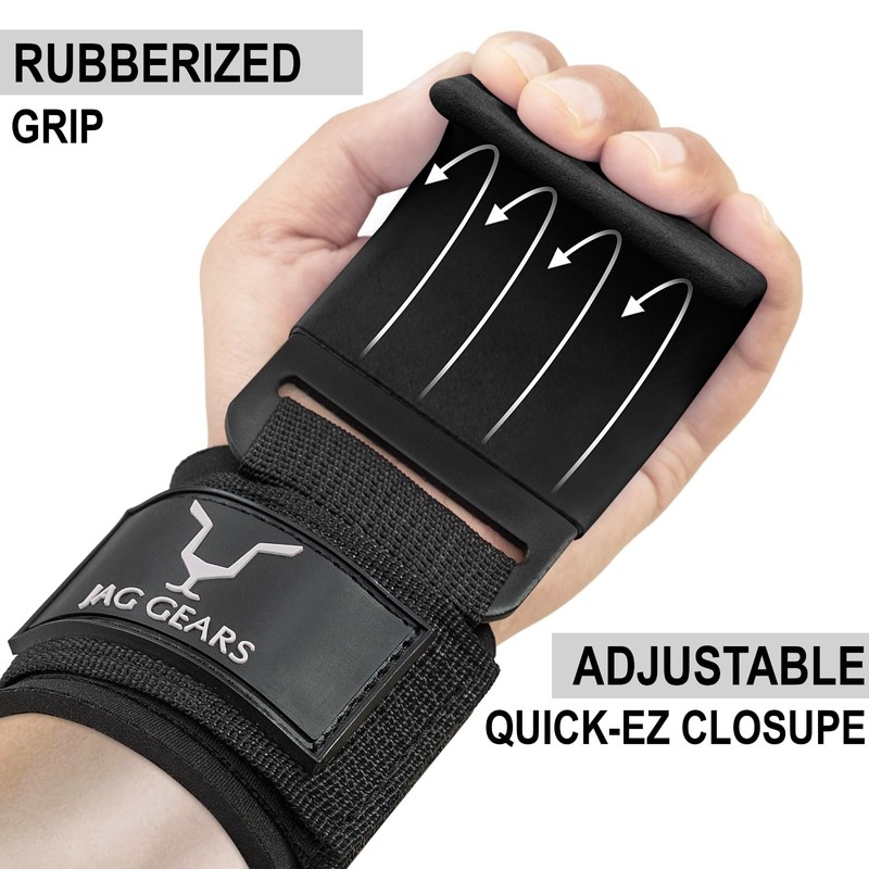 Jag Gears versa Gripps Pro Lifting Aids Gym Fast Grips