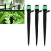 100pcs Drip Emitters 360 Degree Adjustable Water Flow Drippers Sprayer