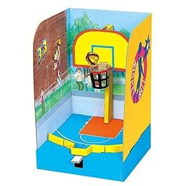 Artec 55902 Cardboard Basketball Craft Kit, Experiment Kit, Scientific Crafts, Freedom Research, Crafts, Piggy Bank, Summer Vacation, Game, Play, Basketball, Sports, Victory, Mini Game