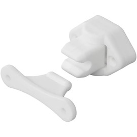 blntackle76 Set of 2, 4, 6 or 8 Door Stops for Caravan, White, Door Camper, Door Holder Service Hatch Motorhome, Door Catch Campervan, Door Lock (Pack of 6)