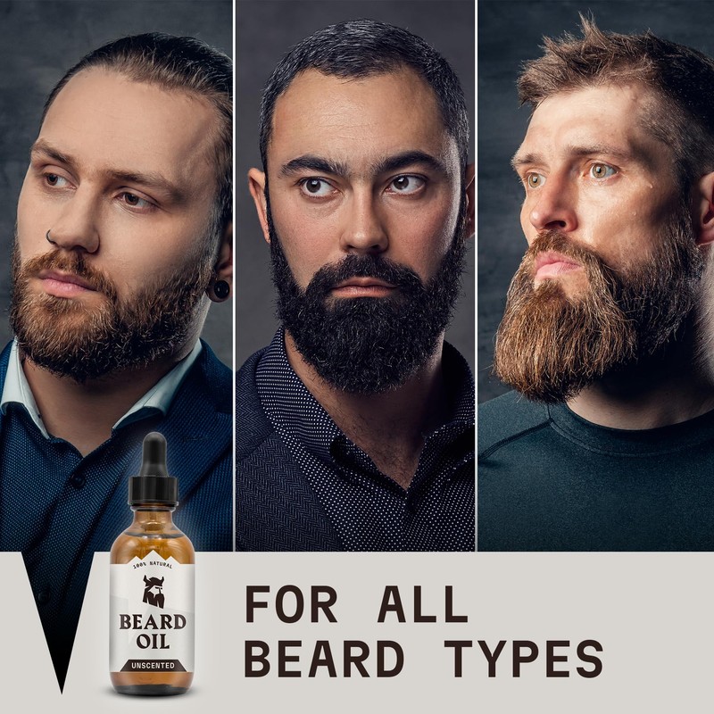 Striking Vikings Beard Oil for Men - Natural Organic Formula