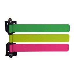 High Visibility Neon Exam Room Flags (8", 3 Flag)