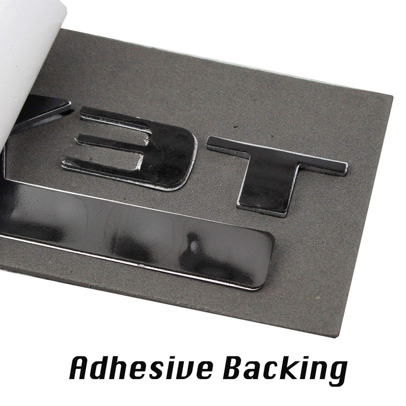 3PC 3D TEXAS EDITION EMBLEM all Black for CHEVY SILVERADO