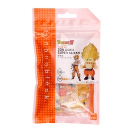 nanoblock - Dragon Ball Z - Son Goku Super Saiyan, Character Collection Series Building Kit
