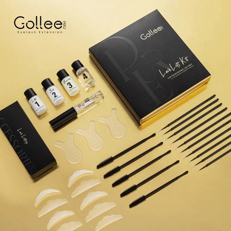 Kit 33 Lash Lifting Gollee Rizado De Pestañas