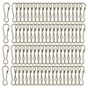 PATIKIL Lanyard Hooks, 80 Pcs 40mm Stainless Steel 304 Spring