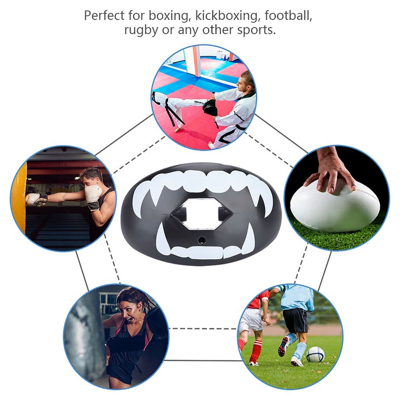 Food grade TPR Mouthguard Teeth Protector for Boxing Football Rugby
