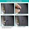 30Pcs Tyre Repair Kit Rubber Nails,Car Puncture Repair Kit with