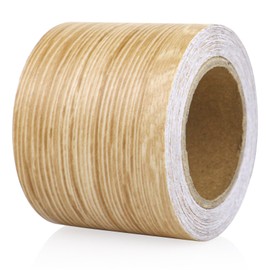 BOMEI PACK Wood Grain Repair Tape,Self Adhesive Repair Patch for Furniture, Floors, Cabinets, Windows, Doors, RV, Home Decor and DIY Projects (1, Coffee Oak, 2inch X 33ft)
