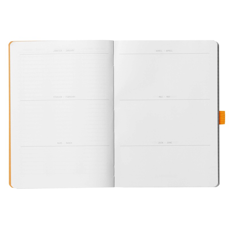 Rhodia 117580C Goalbook Notebook (DIN A5, 14.8 x 21 cm,