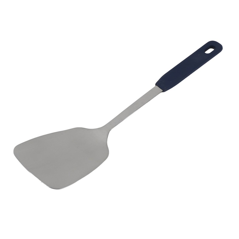 Cooking Spoon Rustproof Smoothly 304 Stainless Steel Spatula Skid Resistant