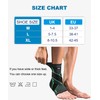 Kuzimua 2 Pack Ankle Support Brace, Adjustable Ankle Brace Wrap