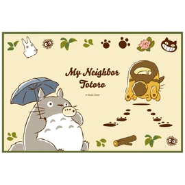 Skater VS1-A Leisure Sheet, S Size, 23.6 x 35.4 inches (60 x 90 cm), My Neighbor Totoro Cat Bus, Studio Ghibli