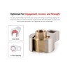 TEKTON 3/8 Inch Drive x 1-1/16 Inch 6-Point Flare Nut