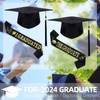 Atuoxing Graduation Hat Bachelor Graduation Sash with Bachelor Hat, Bachelor