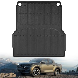 Nilight Truck Bed Mat 4.3 FT for 22-25 Hyundai Santa Cruz, TPE Heavy-Duty Pick-up Bed Liner for Hyundai Santa Cruz 2022 2023 2024 2025, Anti-Slip Texture, All Weather Protection