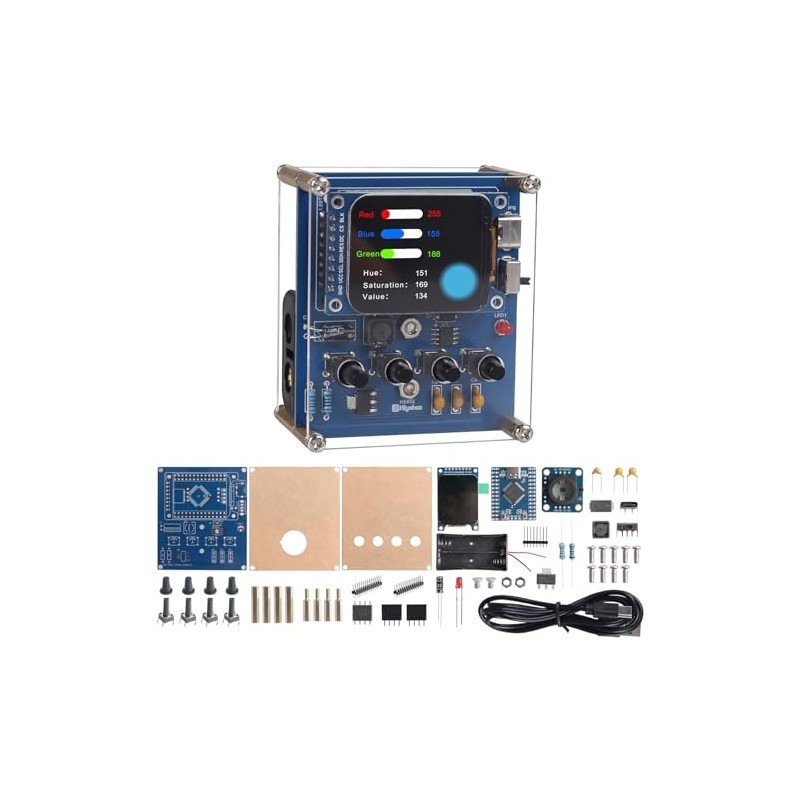 DIY Color Recognition Soldering Kit with TCS34725 Sensor, STEM Electronics