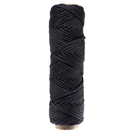 Tarred Twine Bank Line - (160 LB Break Strength, 100 Feet) - 100% Nylon Fiber