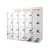 DHBREK 20 Slots Cell Phone Cabinet, Acrylic Cell Phone Locker