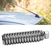 Antenna Spring Mount Silver Shockproof Protective Signal Reception Improvement Flexibility