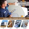 RV Roof Sealant, Non-Leveling Lap Sealant White, Waterproof Flexible Non-Cracking